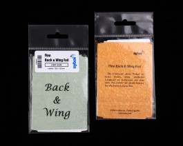 Fine Back & Wing Foil, Chartreuse